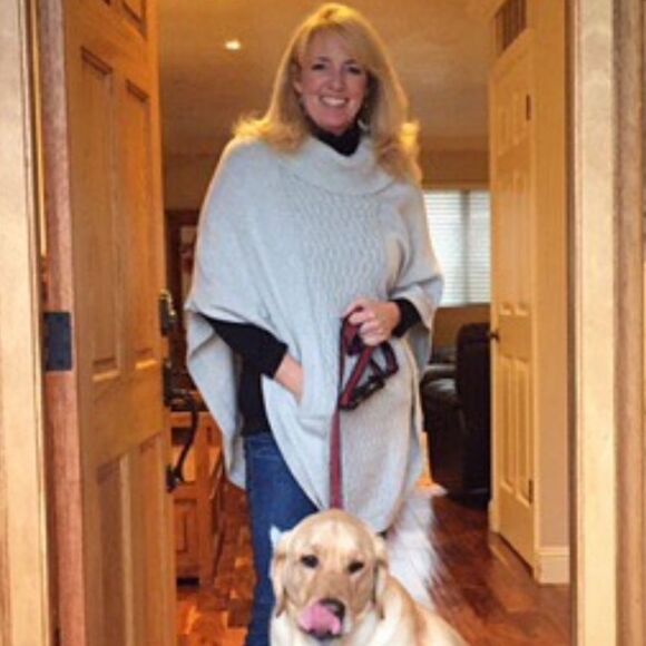 CAbi Grey Cowl Neck Knit Poncho/Sweater/Cape #3003 w/Front Pocket Pouch. Small - Picture 6 of 12